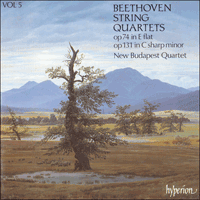 NEW BUDAPEST QUARTET - BEETHOVEN: STRING QUARTETS OPP 74, 131