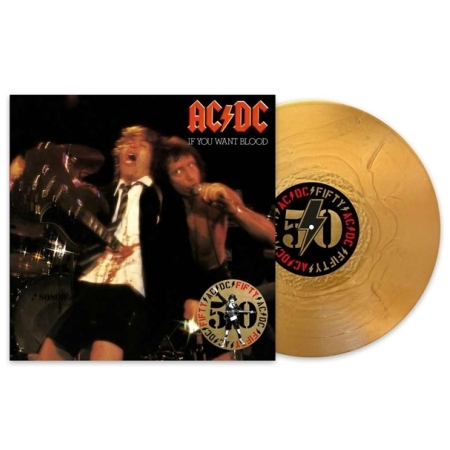 AC/DC - IF YOU WANT BLOOD YOU'VE GOT IT [50TH ANNIVERSARY GOLD COLOURED] [수입] [LP/VINYL]