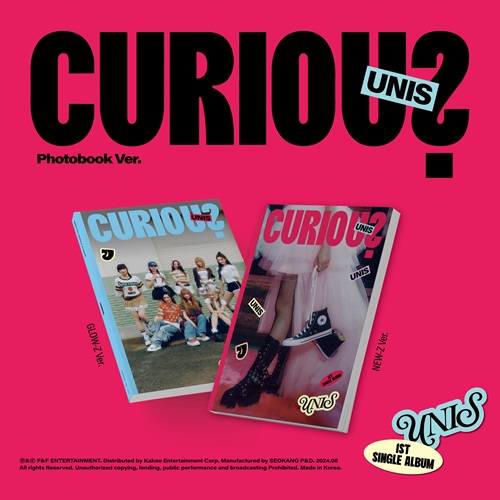 UNIS - CURIOUS [Photobook Ver. - Random Cover]